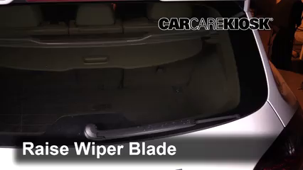 2013 Porsche Cayenne 3.6L V6 Windshield Wiper Blade (Rear) Replace Wiper Blade
